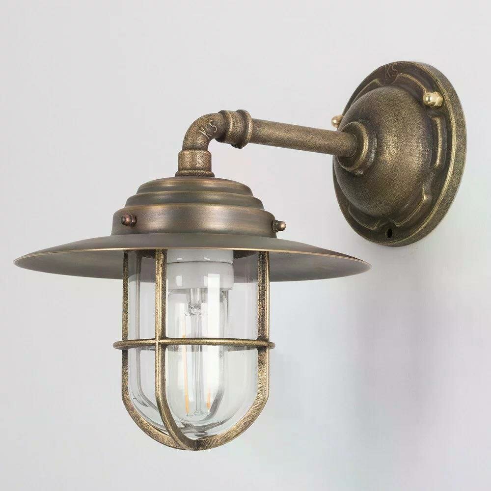 Wandleuchte Tours | Bronze