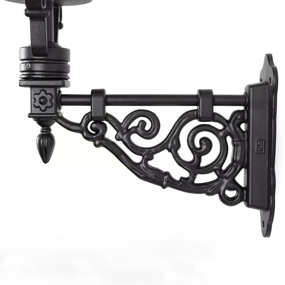 Wandleuchte Scheveningen L | Mattschwarz