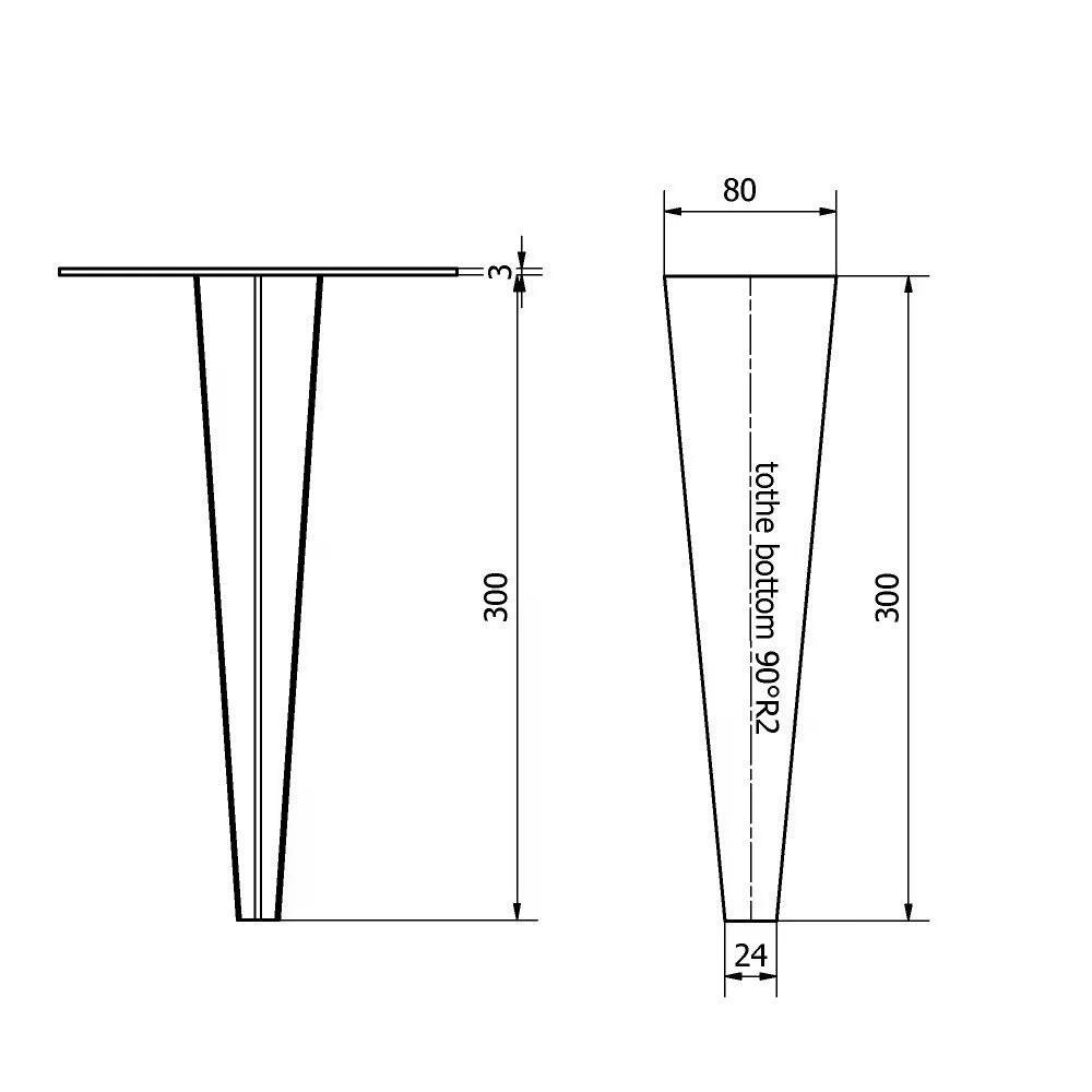 Erdspie&szlig; Verankerung Mini | Verzinkt | &Oslash;18,5cm