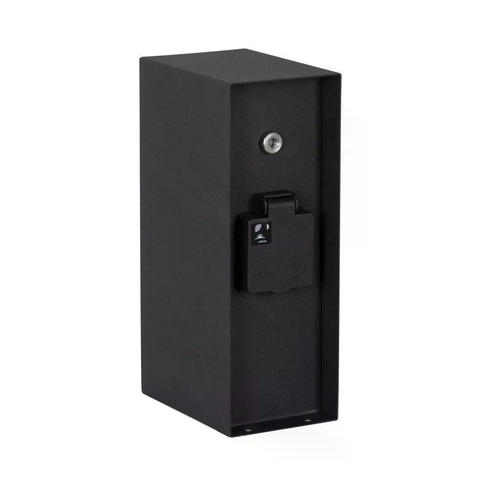 Au&szlig;ensteckdose Charge Sensor | Schwarz | Mit Sensor