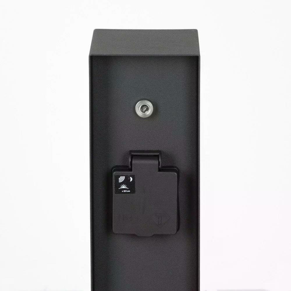 Au&szlig;ensteckdose Charge Sensor | Schwarz | Mit Sensor