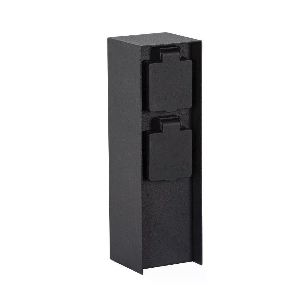 Au&szlig;ensteckdose Charge 2 | Schwarz