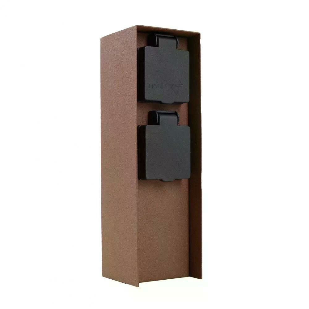 Au&szlig;ensteckdose Charge 2 | Corten