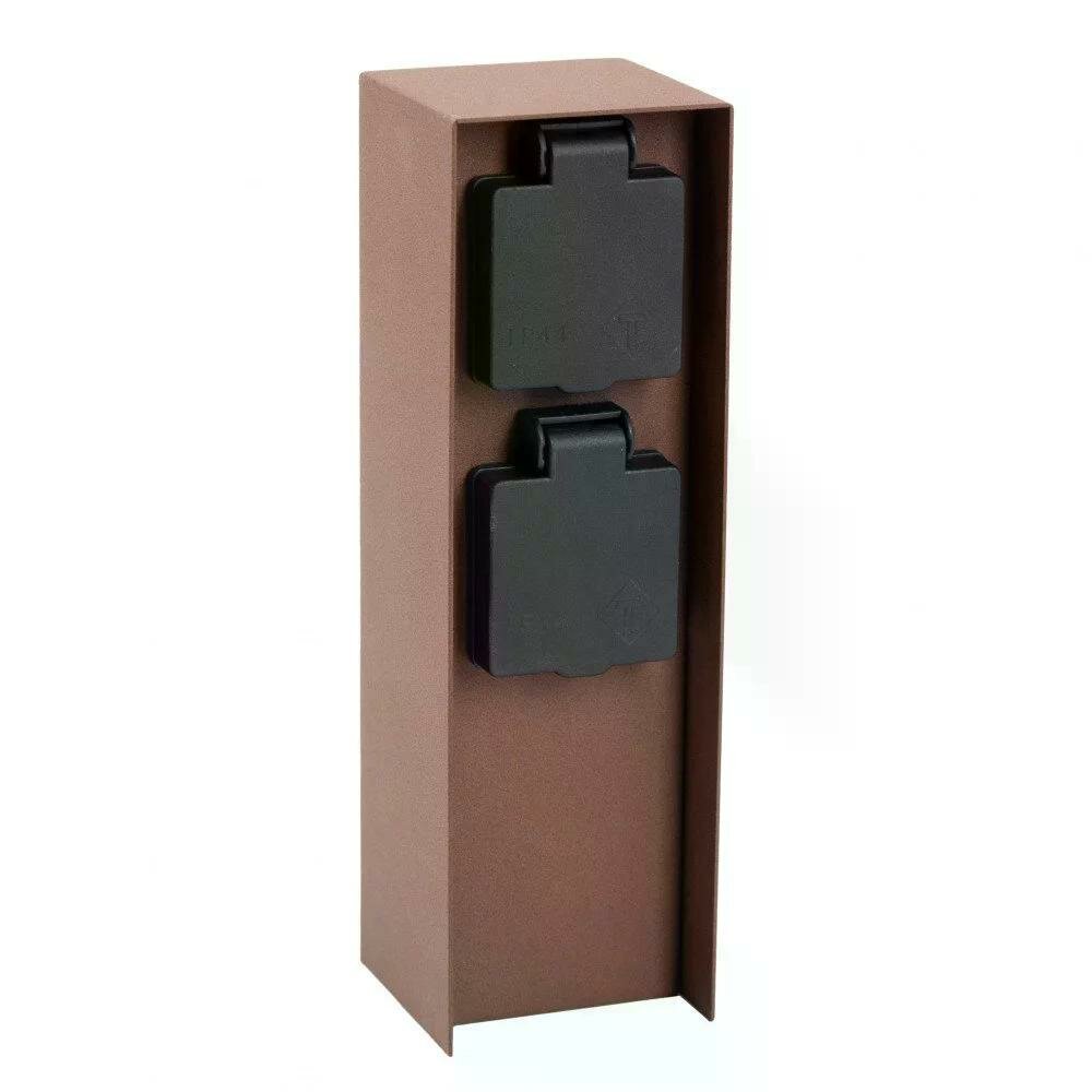 Au&szlig;ensteckdose Charge 2 | Corten