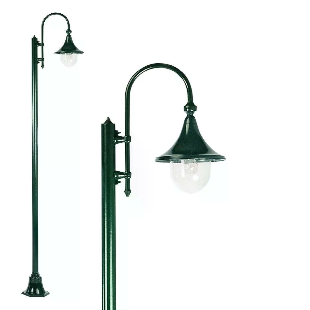 Laternenpfahl Rimini | Gr&uuml;n | 235cm