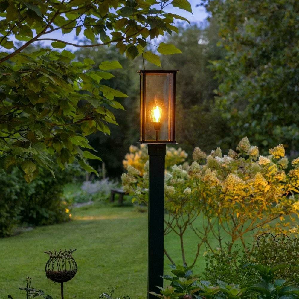 Laternenpfahl Capital | Schwarz | 240cm