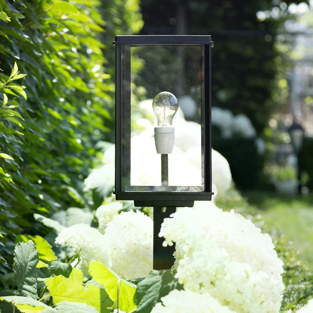 Stehende Au&szlig;enleuchte Capital XL | Schwarz | 126cm