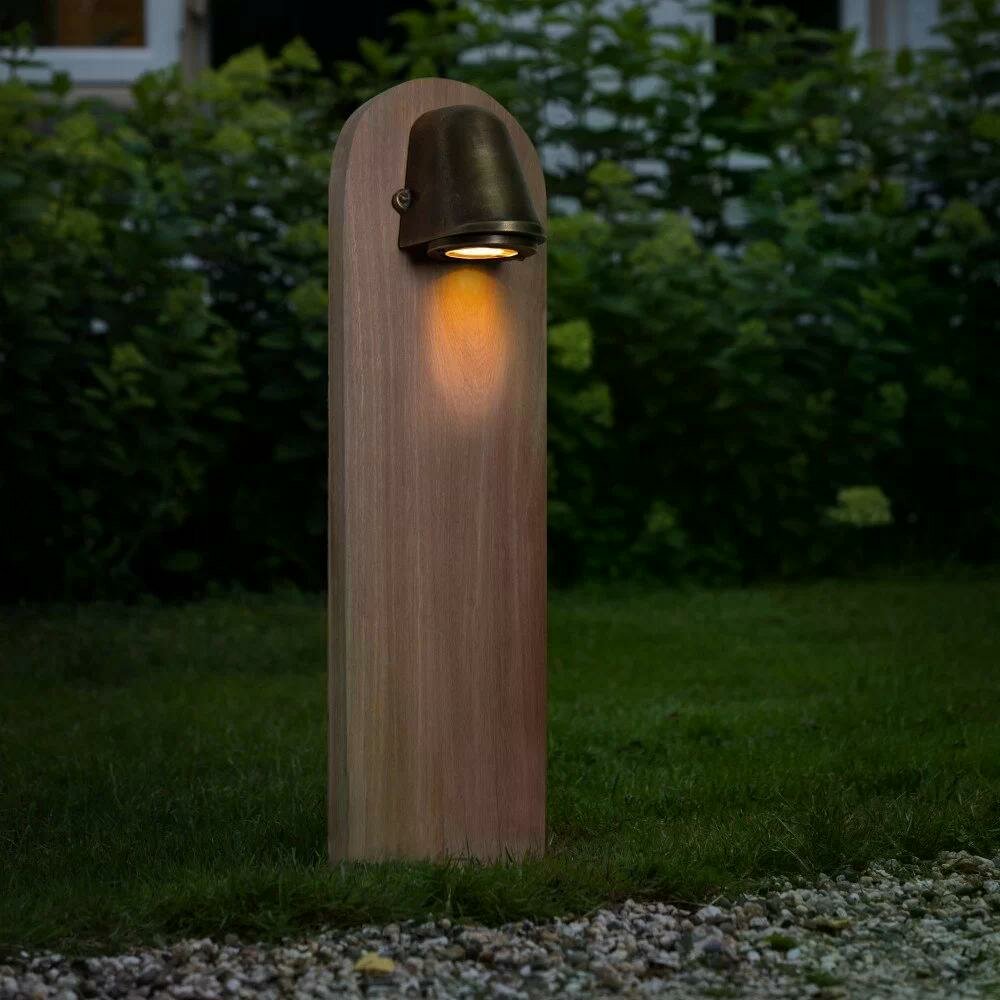 Holz-Au&szlig;enleuchte Offshore | Bronze | 100cm