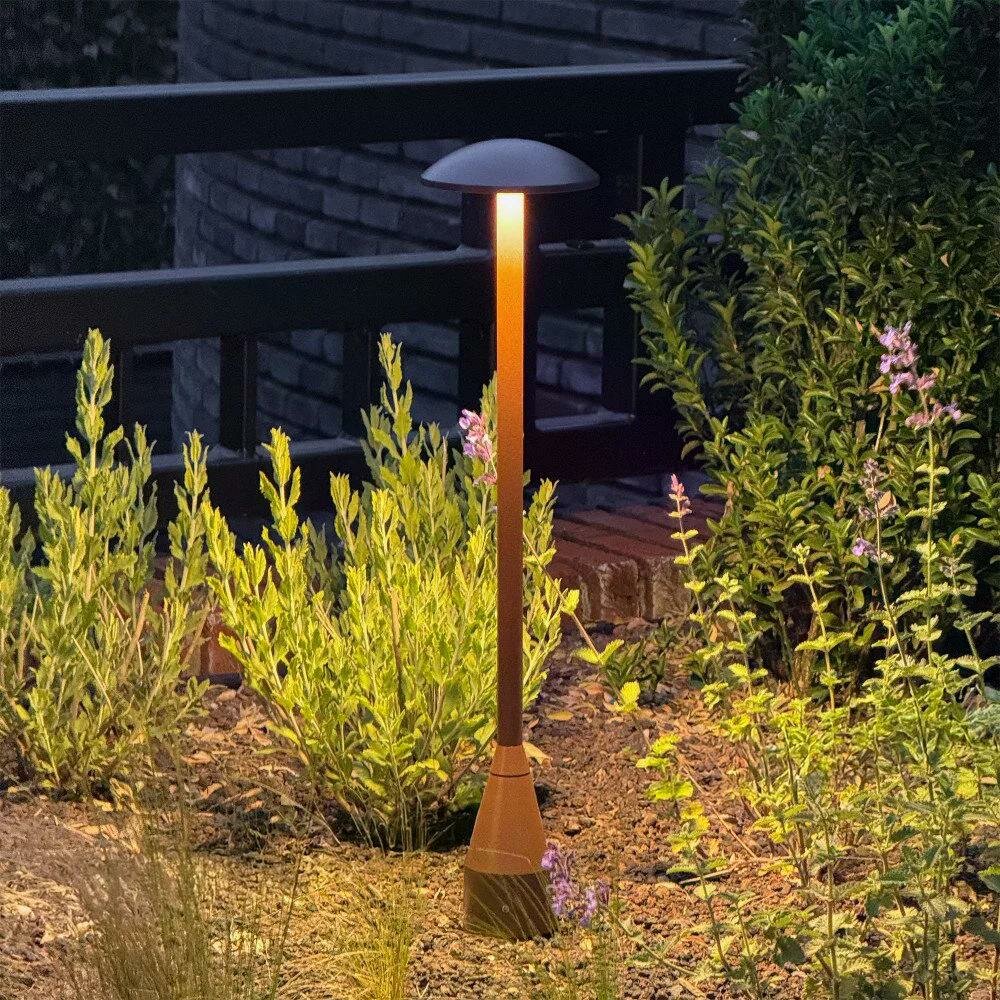 Stehende Au&szlig;enleuchte Jazzy Medium | Corten | 8W | 3000K