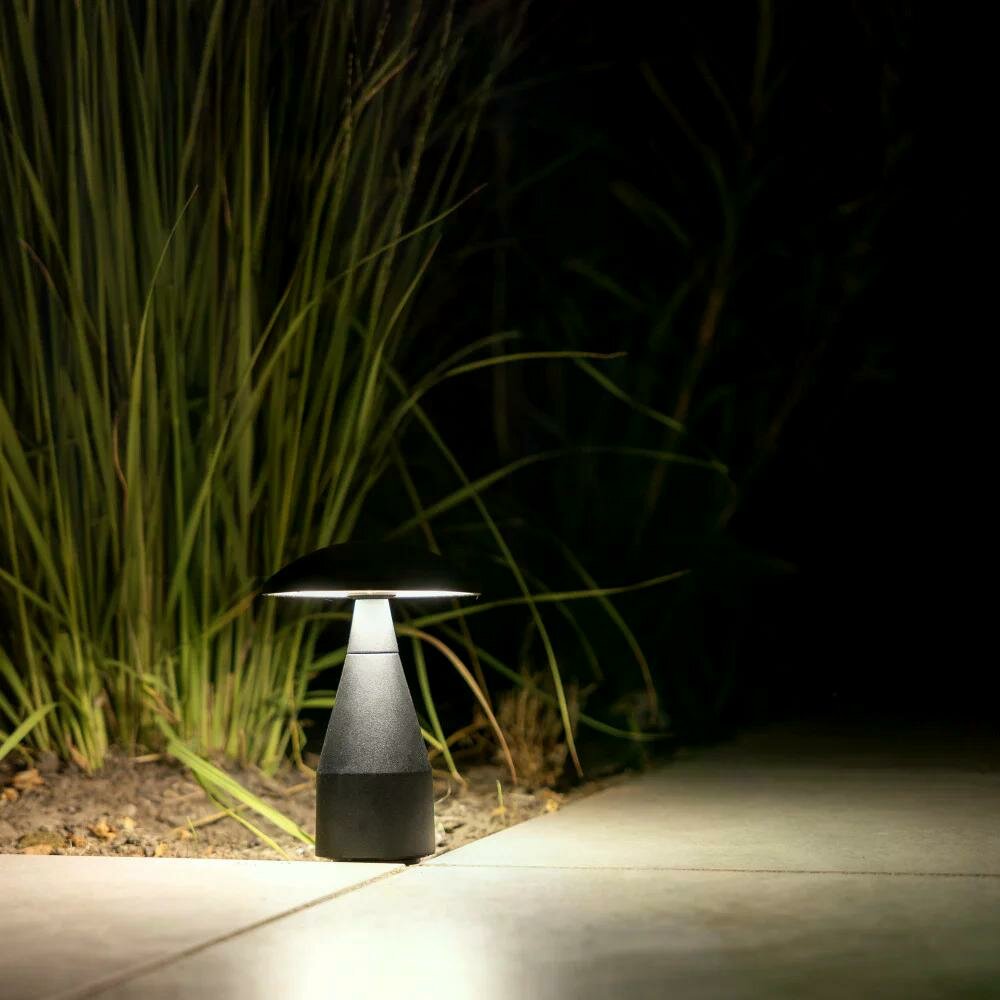 Stehende Au&szlig;enleuchte Jazzy Small | Schwarz | 8W | 3000K