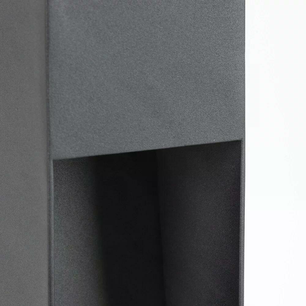 Stehende Au&szlig;enleuchte Levi | Schwarz | 60cm