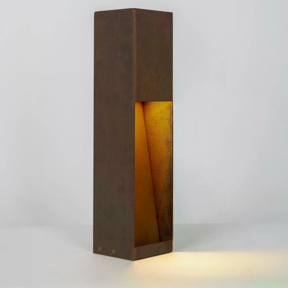 Stehende Au&szlig;enleuchte Levi | Corten | 40cm
