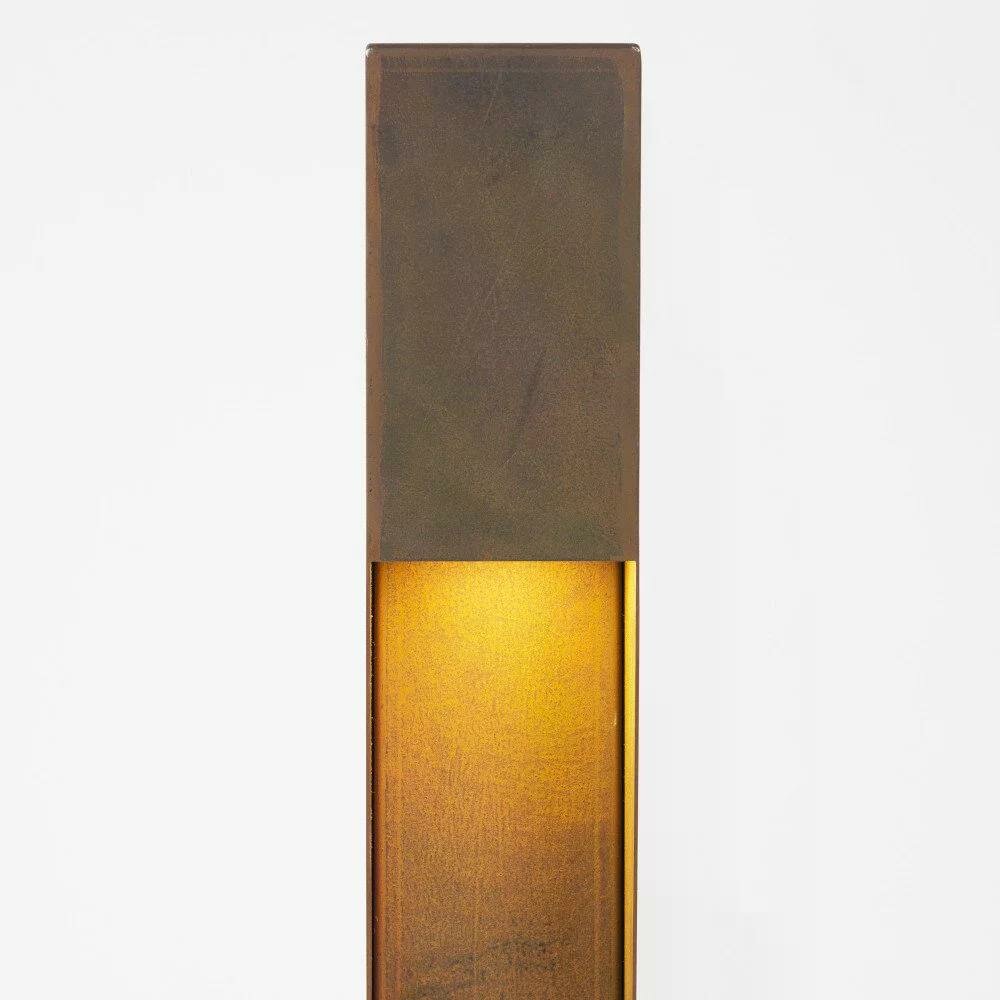 Stehende Au&szlig;enleuchte Levi | Corten | 60cm
