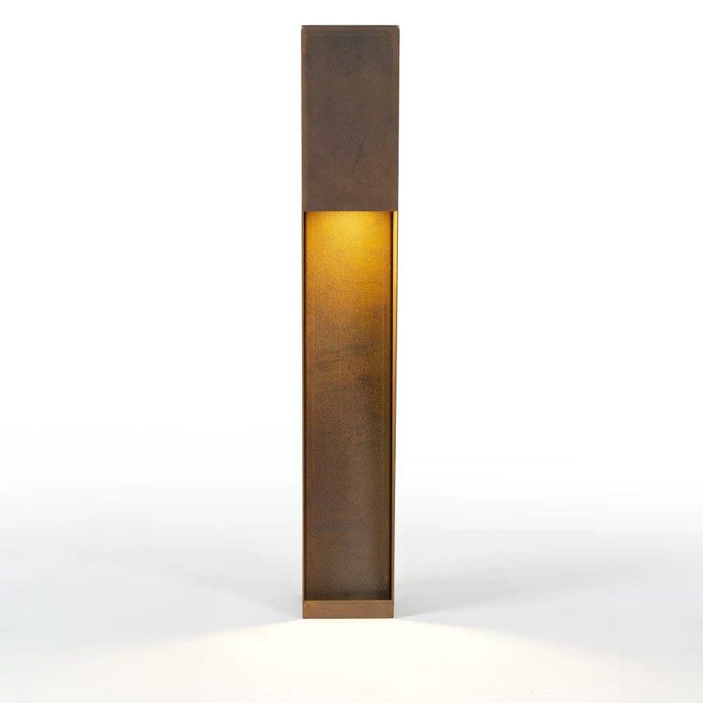 Stehende Au&szlig;enleuchte Levi | Corten | 60cm