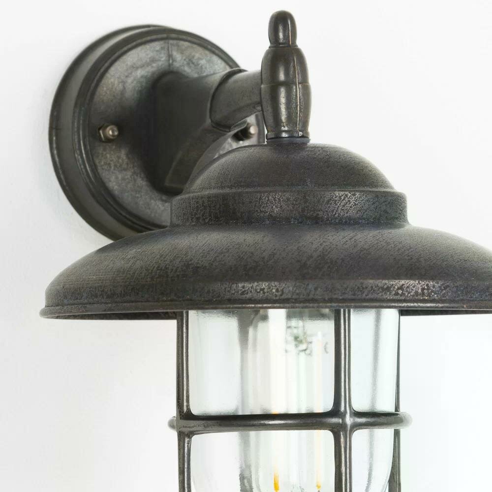 Wandleuchte Monte | Antik-Schwarz
