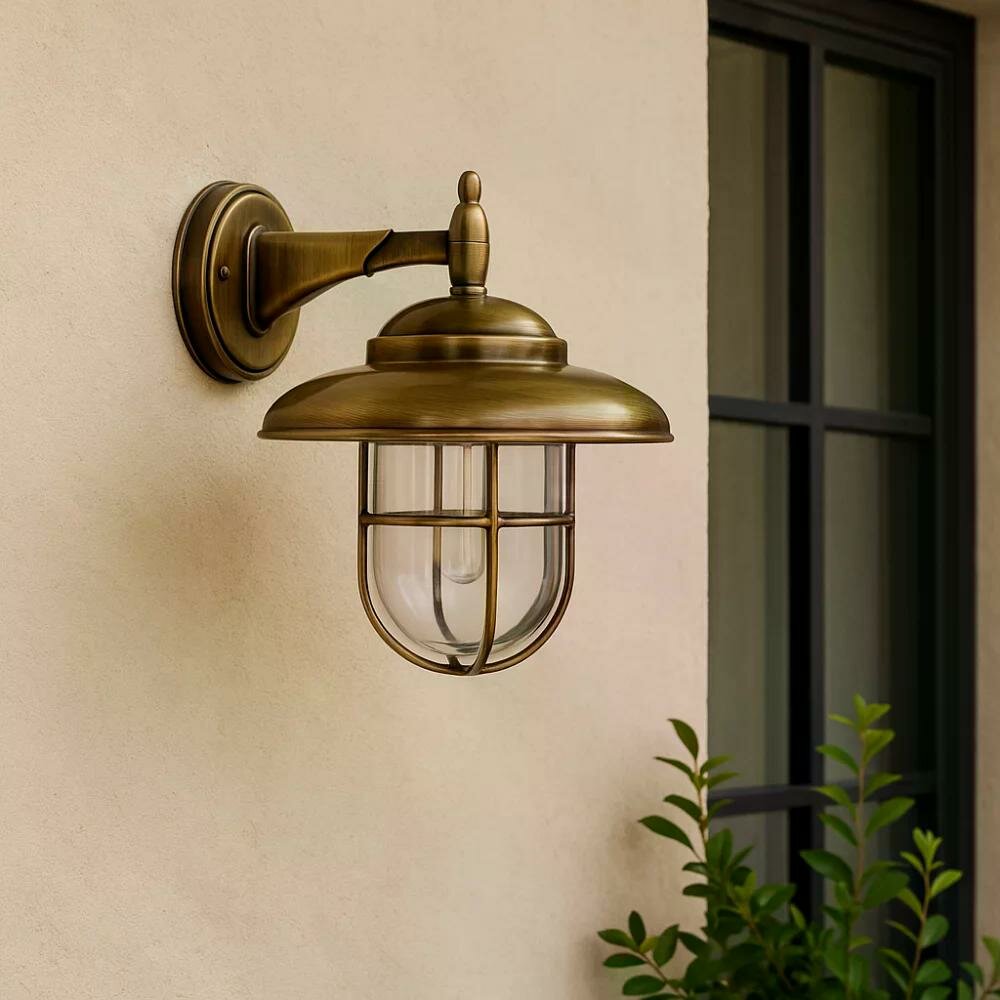 Wandleuchte Monte | Messing