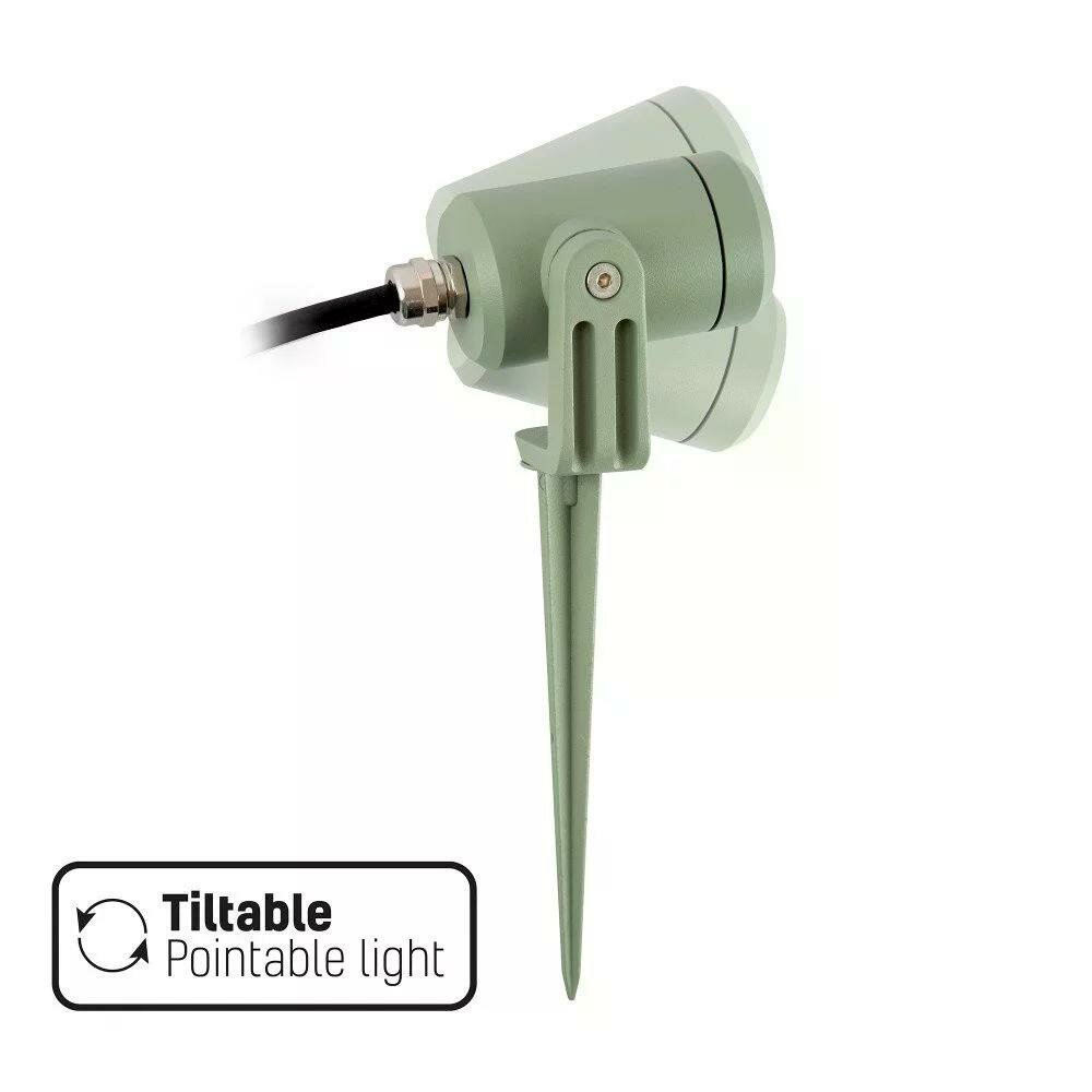 Garden spike light Spike | Green | IP54 | GU10