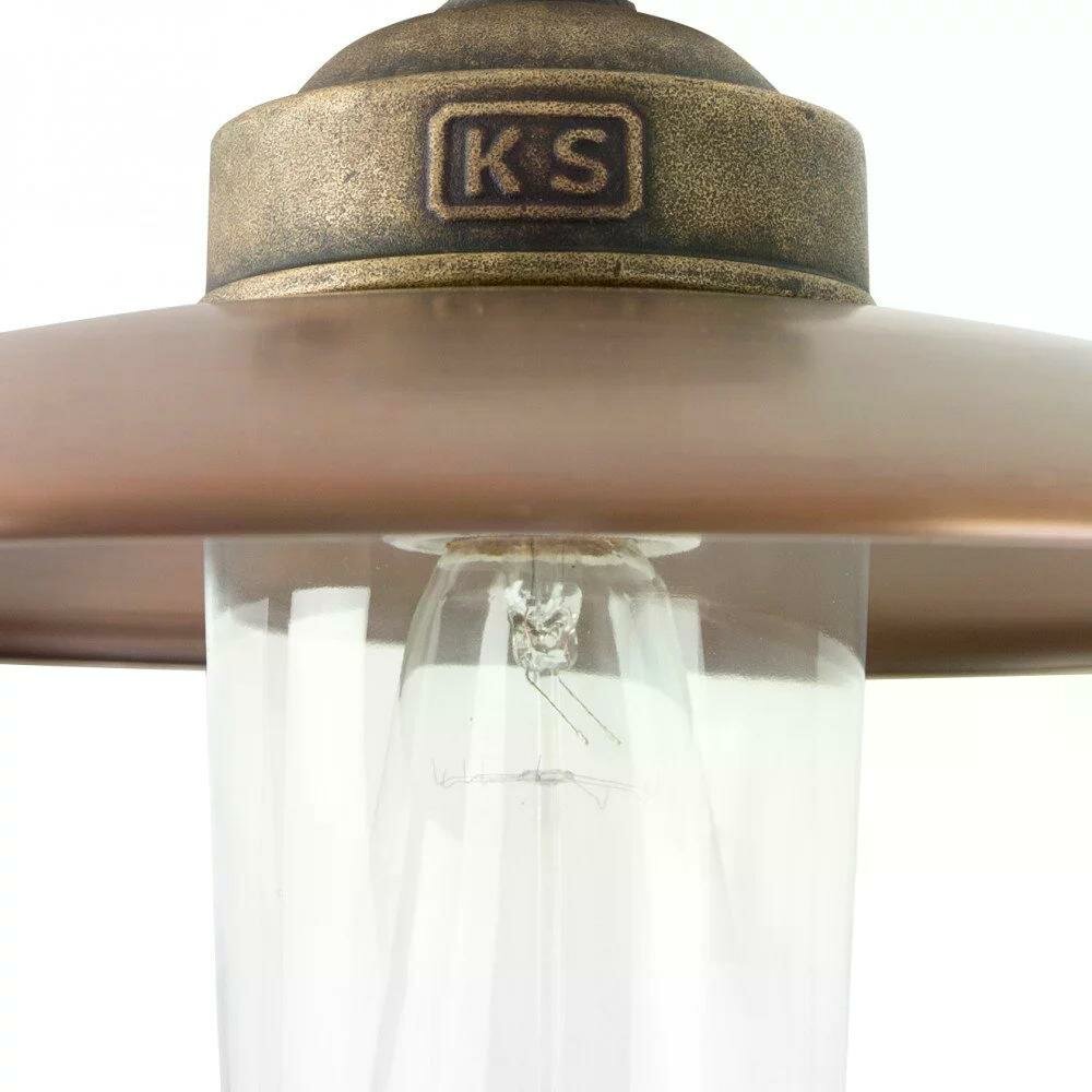 Wandleuchte Landes schr&auml;g | Bronze-Kupfer