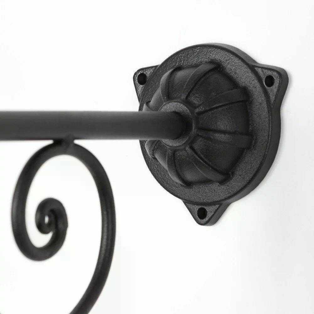 Wandleuchte Ardennes | Schwarz-Kupfer