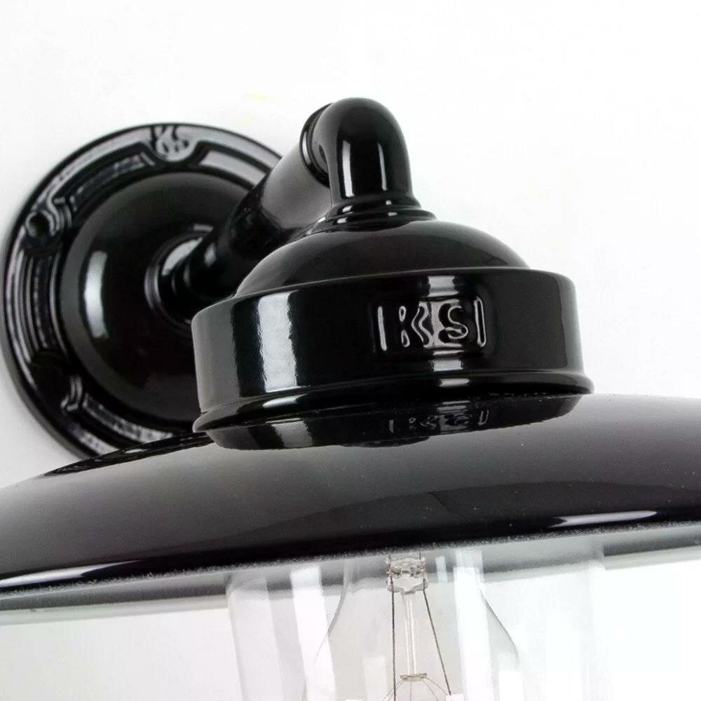 Wandleuchte Palazzo | Schwarz