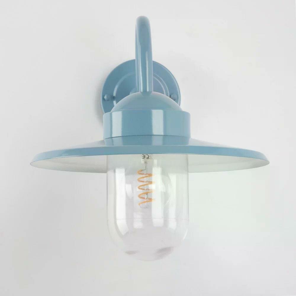 Wandleuchte Dolce Retro | Milchblau