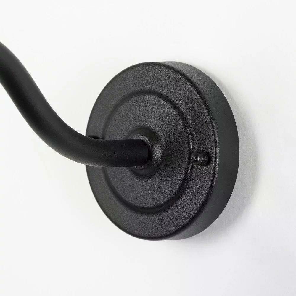 Wandleuchte Dolce Retro | Mattschwarz