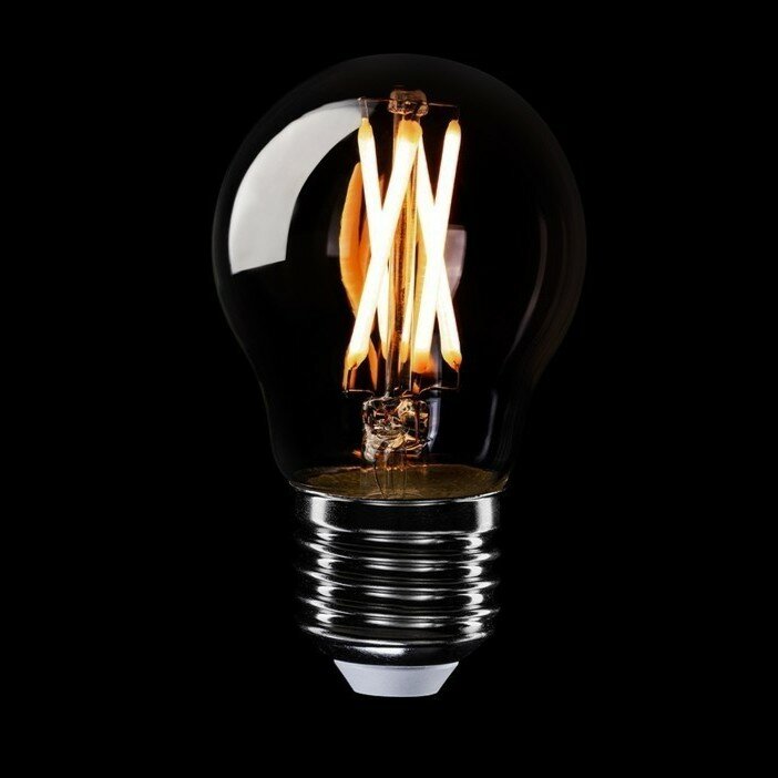 LED Filament kleine Kugel G45 E27 4.8W 2200K | 400lm | dimmbar