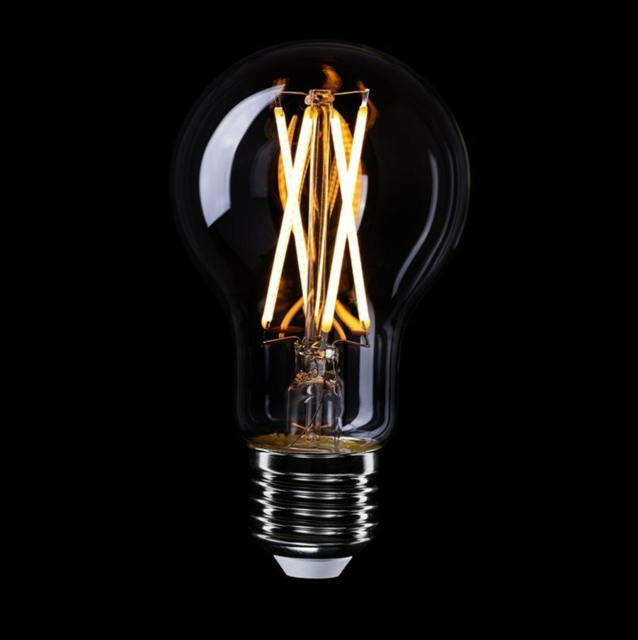 LED Filament Birne A60 E27 7W 2200K | 720lm | dimmbar