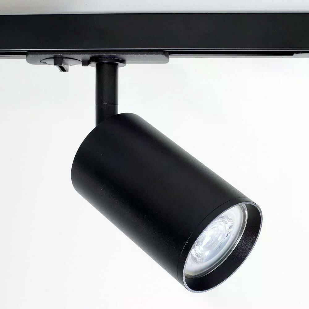 1-fase railspot Jill | GU10 fitting | Zwart