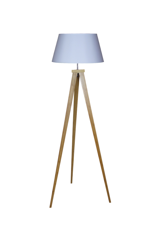 Staande Lamp Bamboe Driepoot 144cm