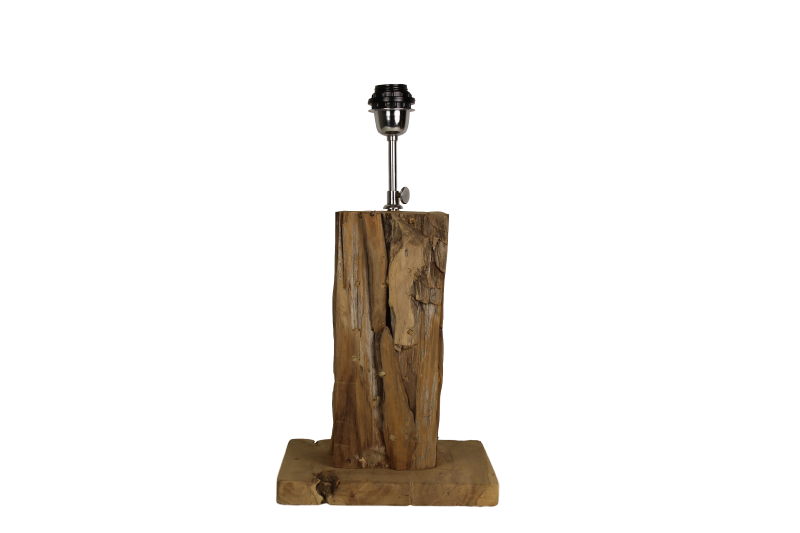 Tafellamp Hout Nature 50Cm HSM