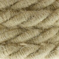 Juten touw snoer 16mm dik detail