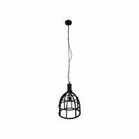 Hanglamp IRON 40x50 zwart metaal