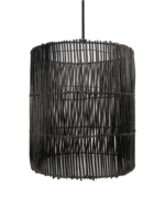 Hanglamp Rotan - &oslash;50x56 cm - Black Wash