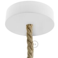 Wooden Ceiling Cap Kit | for XL Cord | White