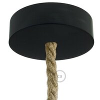 Wooden Ceiling Cap Kit | for XL Cord | Black