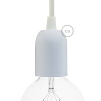 Dekorative Fassung Wei&szlig; (Aluminium) | E27