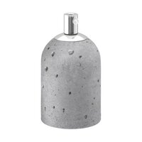 Dekorative Betonfassung (Hellgrau) | E27