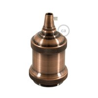 Vintage Lampenfassung E27 | Kupfer