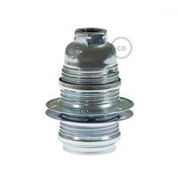 Industrial Lamp Holder E14 | Silver LUXE