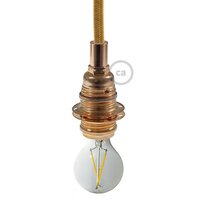 Industrial Lamp Holder E14 | Copper LUXE