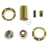 Industrial Lamp Holder E14 | Gold LUXE