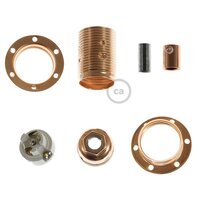 Industrial Lamp Holder E14 | Copper LUXE