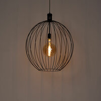 Design Hanglamp Zwart 70 cm - Wire Dos