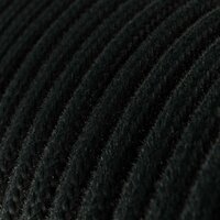 Black Cotton Fabric Cord | Per Meter
