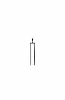 Staande Vloerlamp Zwart - 150 cm - Metaal