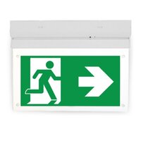Emergency Light Surface Mount Fixture for Hanging &amp; Wall Mount