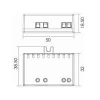 LED Driver 12V Constant | 6W | Niet-dimbaar | Extra Klein