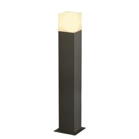 Stehende Au&szlig;enlampe GRAFIT Quadrat | 60 cm | E27