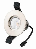 LED Recessed Spot Fixture - Chrome Round IP65 | Bathroom 90mm